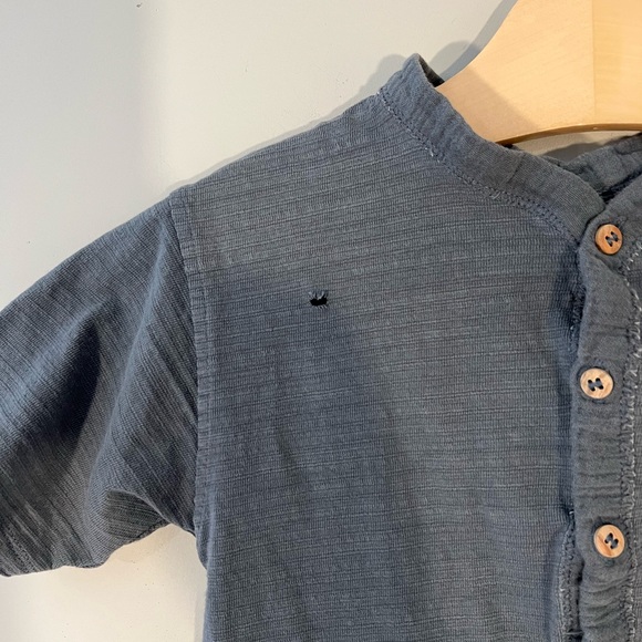 $7 ADD ON Zara Kids Romper Girl Boy Linen Dress 3T 4T 3-4Y 3/4T - Picture 2 of 3